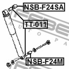 Втулка заднего амортизатора febest nsb-f24m - Фото 2