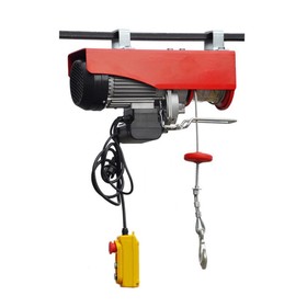 

Таль подвесная Big Red TRH107, электрическая, 220 В,1650 Вт, 500/1000 кг, 12/6 м