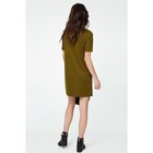 Платье-футболка женское, размер 40, цвет болотно-зелёный - Фото 3