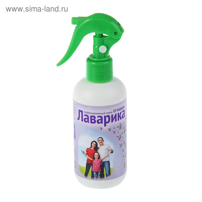 

Спрей парфюмерный Лаварика от мошки и комаров, 200 мл