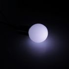 УЦЕНКА Гирлянда «Нить» 20 м с насадками «Шарики 1.5 см», IP44, тёмная нить, 200 LED, свечение белое, 8 режимов, 220 В - Фото 2