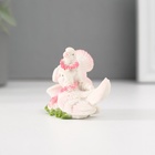 Фигурка полистоун «Голуби на книге в розовом венке», 4×6 см - Фото 4
