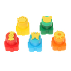 Пальчиковые краски, набор 5 цветов по 20 мл и штампики - Фото 2