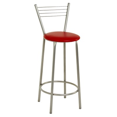 Стул барный, Красный