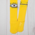 Колготки Гадкий Я "Миньон" глаза, жёлтый, 104-110 см - Фото 4