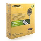 Вентилятор Scarlett SC-SF111RC05, напольный, 3 режима, 45 Вт, бордовый - Фото 5