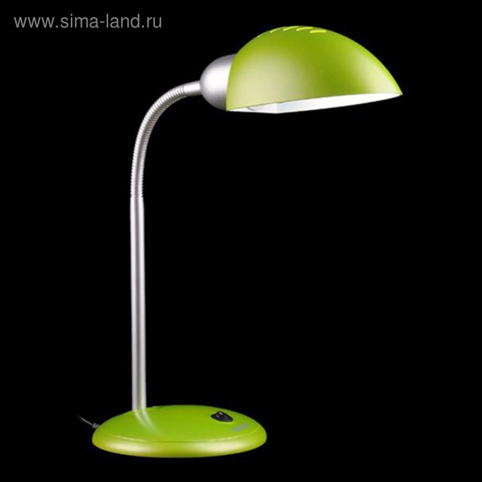 Настольная лампа Confetti 1x15Вт Е27 зелёный, хром 18x18x66см - Фото 1