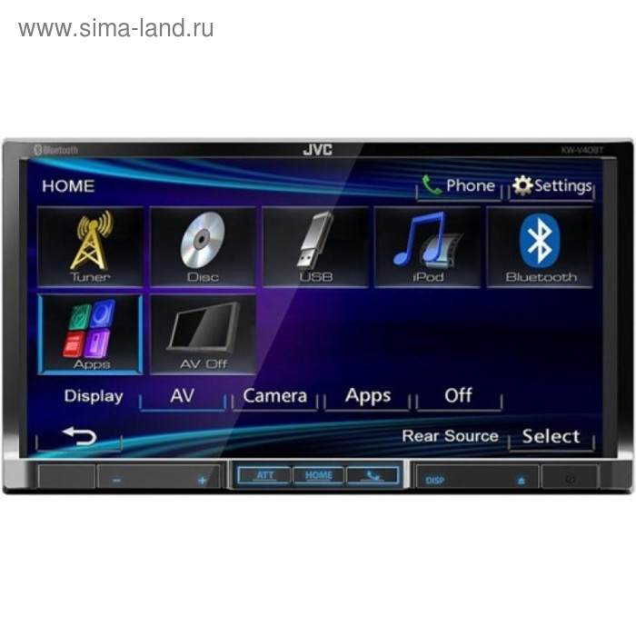 Автомагнитола JVC KW-V41BTEE - Фото 1