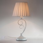 Настольная лампа Severina 1x60Вт Е14, белый 22x22x45,6 см - Фото 1