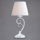 Настольная лампа Severina 1x60Вт Е14, белый 22x22x45,6 см - Фото 2