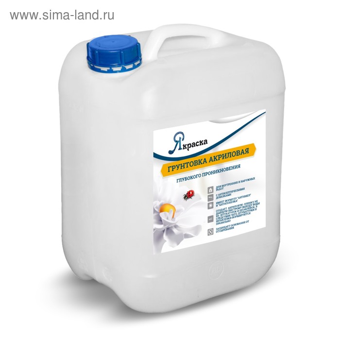 Грунтовка акриловая глубокого проникновения 