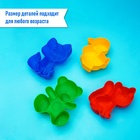 Набор игрушек для песочницы, 11 предметов: 8 формочек, совок, лейка, грабли, МИКС - Фото 5
