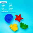 Набор игрушек для песочницы, 11 предметов: 8 формочек, совок, лейка, грабли, МИКС - Фото 6