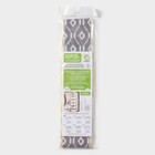 Органайзер для хранения белья Доляна «Ромбы», 8 ячеек, 28×14×10 см, серый - Фото 5