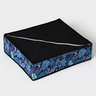 Органайзер для хранения белья Доляна «Тропики», 24 ячейки, 35×30×10 см, синий - Фото 5