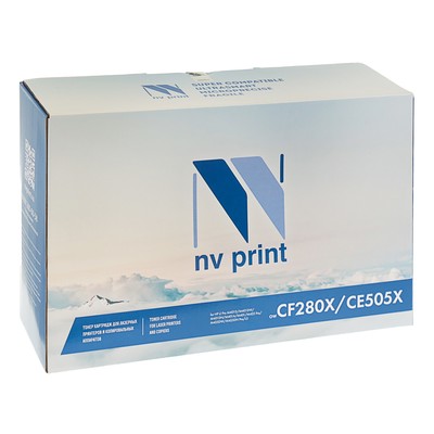 Картридж NV PRINT CF280X/CE505X для HP LaserJet Pro M401/MFP-M425/P2055 (6900k), черный