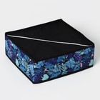 Органайзер для хранения белья Доляна «Тропики», 16 ячеек, 27×25×10 см, синий - Фото 5