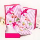 Набор коробок 3 в 1 "Фламинго", розовый, 29 х 21 х 9 - 26 х 18 х 6 см - Фото 2