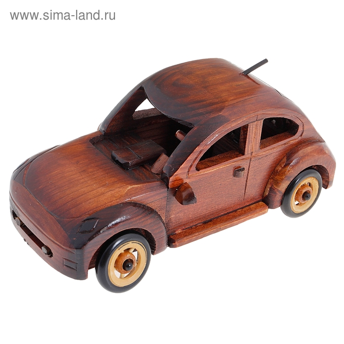 Сувенир из дерева "Ретро-автомобиль", серия "Жук", 3 вида - Фото 1