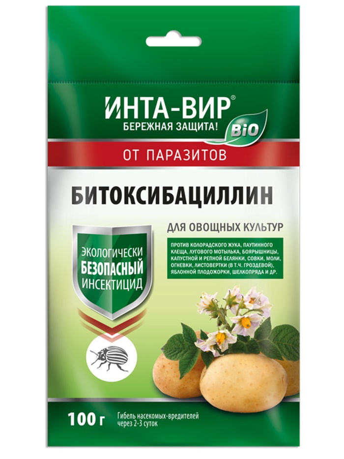 Инсектицид Битоксибациллин «Инта-вир», 100 г - Фото 1