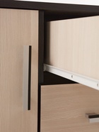 Комод для хранения «Эра» (К1000-2Д), 1000×430×830 мм, цвет венге/лоредо - Фото 13