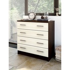 Комод для хранения «Эра», 800×830×440 мм, цвет венге/лоредо - Фото 3