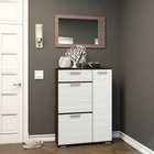 Тумба высокая «Ника», 800×354×1115 мм, цвет венге/лоредо - Фото 1