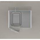 Кухонный гарнитур Агава 1500, Белый/Лиственница светлая - Фото 2
