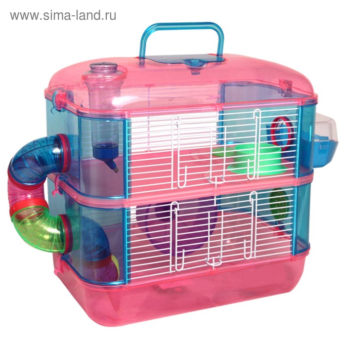 Клетка Triol N 31002A 40×26×40 см, для грызунов, микс цветов - Фото 1