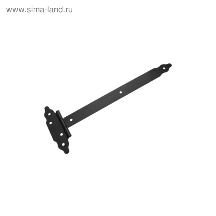 Петля-стрела фигурная «Домарт» ПС-500, черная, 1 шт. - Фото 1