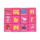 Набор кубиков «Изучаем алфавит с животными», 12 штук - Фото 2
