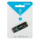 УЦЕНКА Флешка Smartbuy Paean, 8 Гб, USB2.0, чт до 25 Мб/с, зап до 15 Мб/с, черная - Фото 3