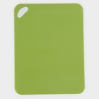 Доска разделочная Доляна, пластик, гибкая, прямоугольная, 38×29 см, зелёная - Фото 3