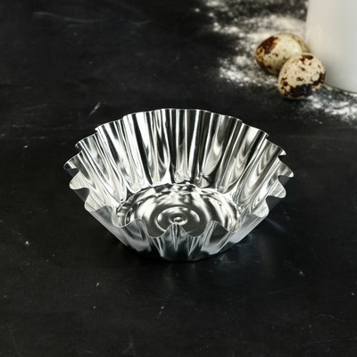 Форма для выпечки кекса, d=12,5, v=3,5 см