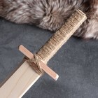Сувенирное оружие "Мачете", деревянное, 40 см, массив бука - Фото 3