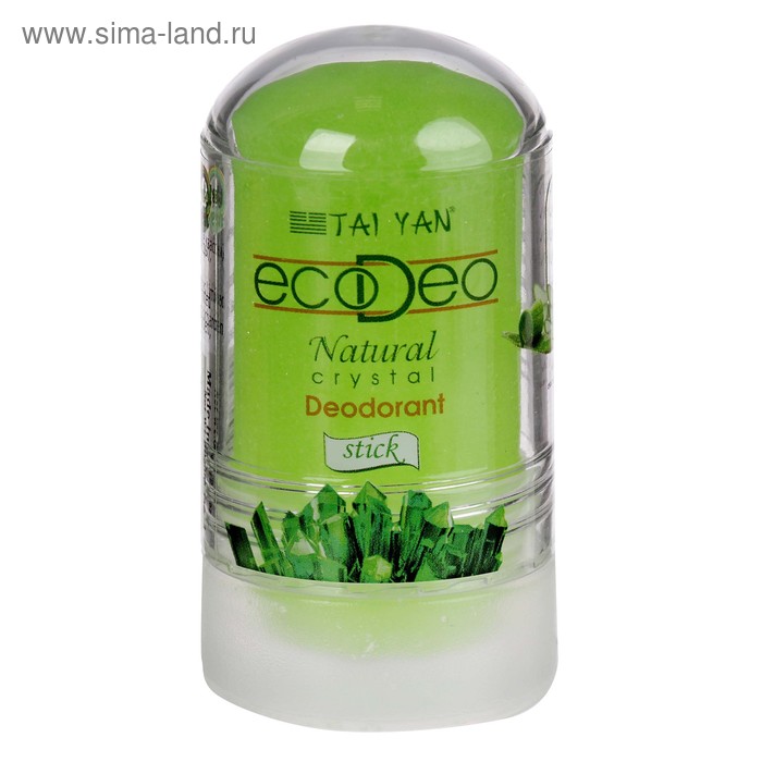 Дезодорант-кристалл EcoDeo с алоэ, 60 гр