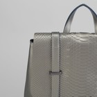 Рюкзак-сумка L-3212-5, 28*12*32, 2 отдела на молниях, н/карман, бронза - Фото 4