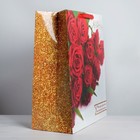 Пакет ламинированный «С наилучшими пожеланиями», XL 49 × 40 × 19 см - Фото 2