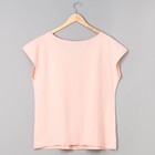 Футболка женская SS18-BGUZ-278 цвет персиковый, р-р 52 - Фото 5
