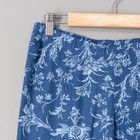 Пижама женская (футболка, капри) AW17-MC-182 Audrey цвет тёмно-синий, р-р 42-44   вискоза - Фото 7