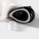 Набор фарфоровый для специй на бамбуковой подставке BellaTenero «Зайцы», 3 предмета: солонка 50 мл, перечница 20 мл, подставка, белый, чёрный - Фото 7