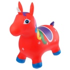 Попрыгун ZABIAKA «Единорог», 61 х 50 х 27 см, цвет МИКС - Фото 7