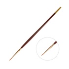 Кисть для рисования, синтетика, № 000, Decola, ЗХК, круглая - Фото 4