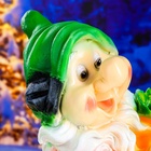 Садовая фигура из полистоуна «Гном с зайцем и морковкой», 44×25×28 см, МИКС - Фото 18