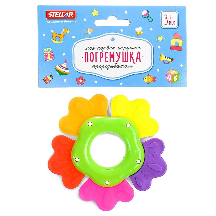 Погремушка - прорезыватель «Лютик» - Фото 1