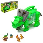 Набор игровой «Динозавр», 4 машины и фигурки - фото 8661307