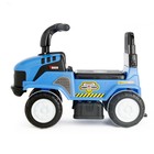 Толокар «Строительный грузовик», цвет синий - Фото 2