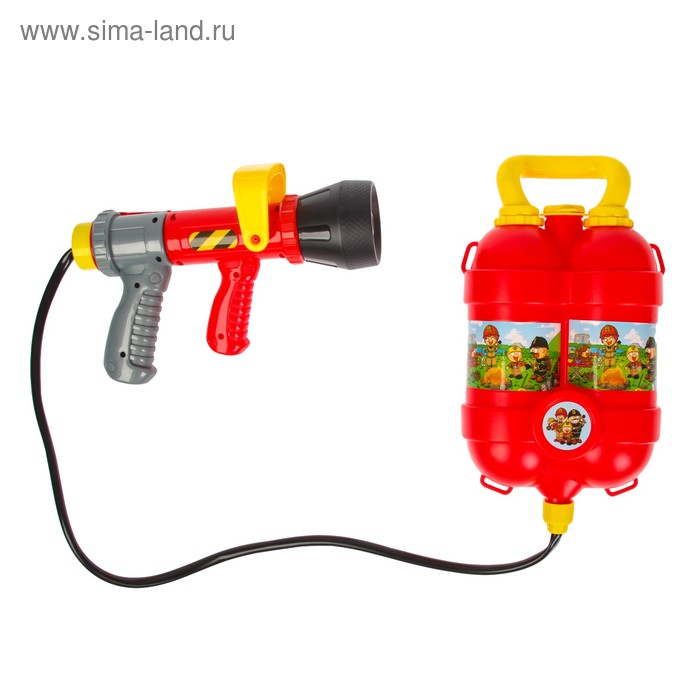 Водный пистолет «Огнеборец», ранец-баллон - Фото 1