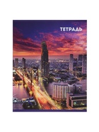 Тетрадь 36 листов в клетку Calligrata «Города», МИКС 3001738 - фото 5803042