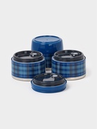 Ланч бокс TAKE IT EASY «Клеточка», 1.35 л, 3 уровня, сохраняет тепло 3 ч, нержавеющая сталь, синий - Фото 7